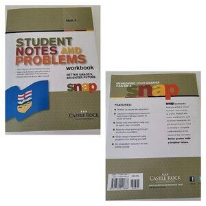Math 5 Snap Workbook Education Support Resource #0279